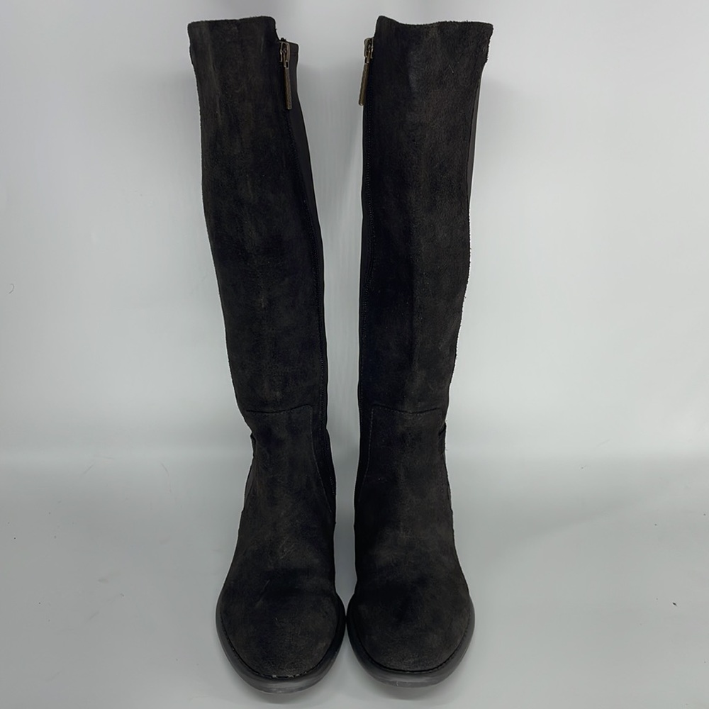 Donald J Pliner Piment Suede Boot in Espresso - Picture 3 of 12